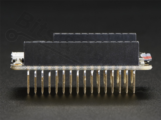 Headerpins stackable 11mm 12 + 16 pins (Feather) - Adafruit 2830